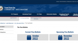 美国移民2022年11月最新排期表出炉，EW3再前进！