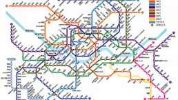 移民韩国必需品—首尔地铁中文对照图