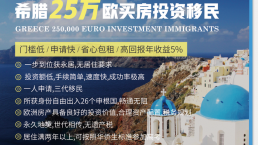 【欧洲】选择“短平快”，恭喜唐山J先生全家成功移民希腊!