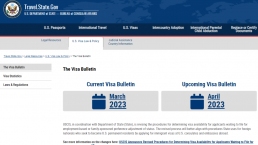 美国移民2023年4月排期公布，EW3前进3个月！