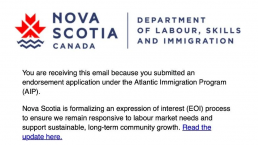 加拿大新斯科舍省（NS）移民申请正式进入EOI时代